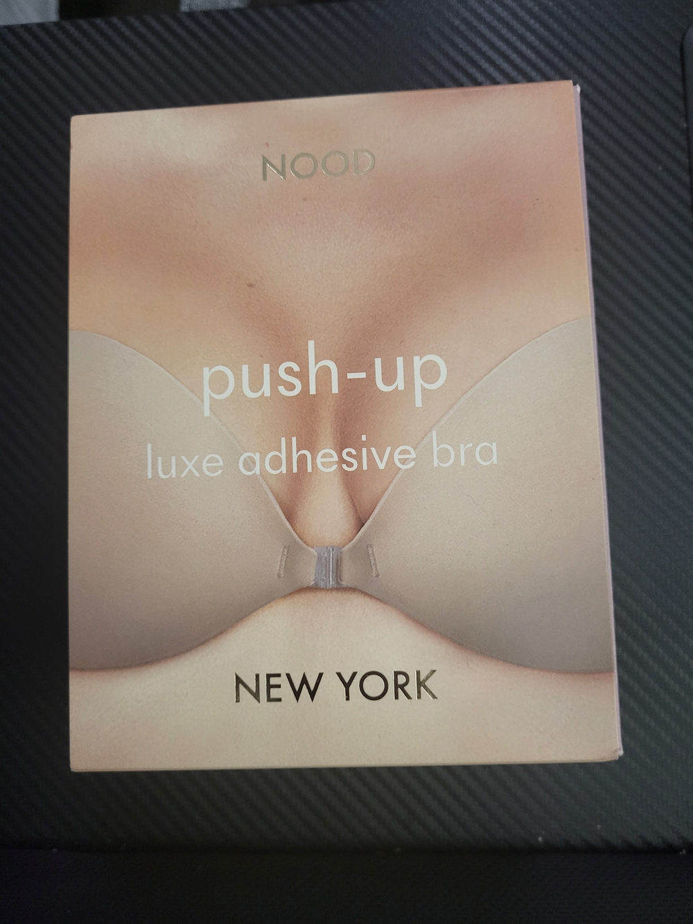 New NOOD New York Push-Up Luxe Adhesive Bra - Soft Tan Cup C